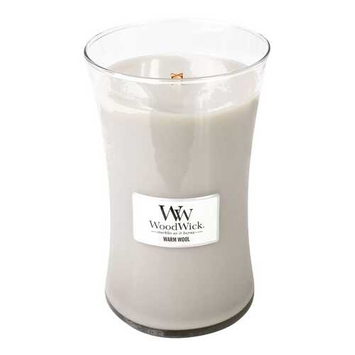 Ароматическая свеча Woodwick Шерсть, большая 93052 в Gipfel