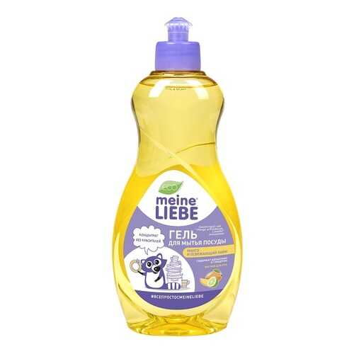 Гель для мытья посуды Meine Liebe манго и освежающий лайм концентрат в Gipfel