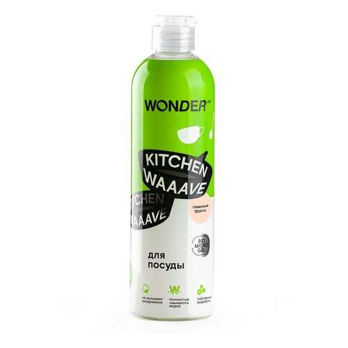 Гель для мытья посуды Wonderlab Kitchen Waaave сливочные фрукты 1 л в Gipfel
