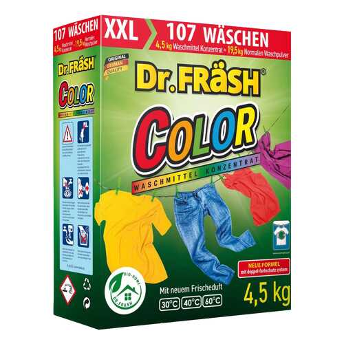 Dr.frash порошок стиральный dr.frash color автомат 4,5 кг в Gipfel