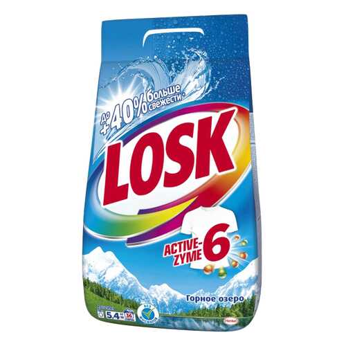 Порошок Losk стиральный автомат Горное озеро в Gipfel