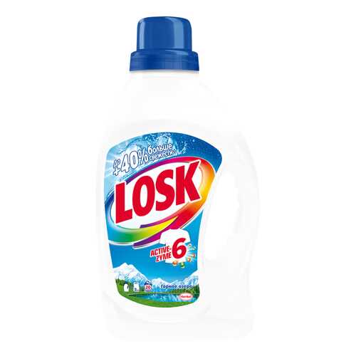 Средство для стирки Losk Горное Озеро 1.3л в Gipfel