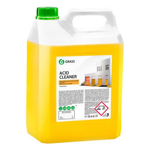 Моющее и чистящее средство Grass acid cleaner канистра 5.9 кг в Gipfel