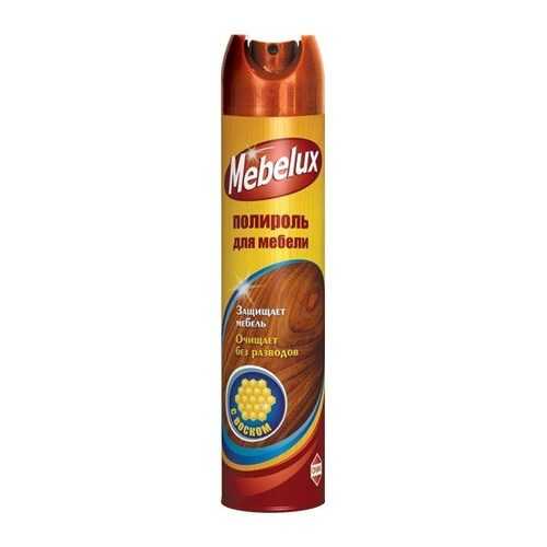 Полироль Mebelux для мебели с воском в Gipfel