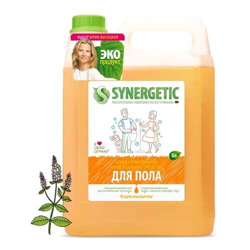 Средство для мытья полов Synergetic 5 л в Gipfel