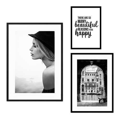 Набор постеров Коллаж Fashion №51 80х80 см в Gipfel