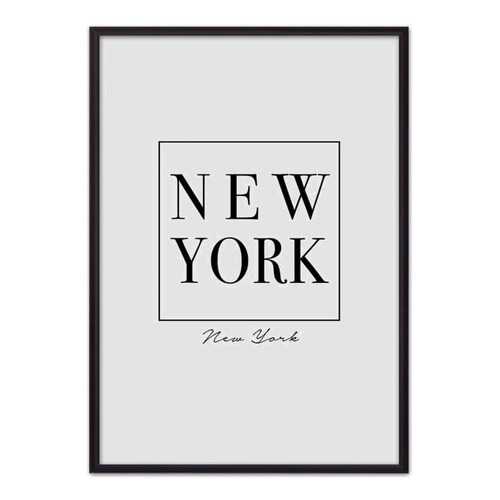 Постер в рамке New-York 40х60 см в Gipfel
