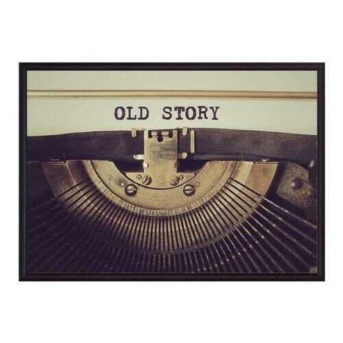 Постер в рамке Old story 50х70 см в Gipfel