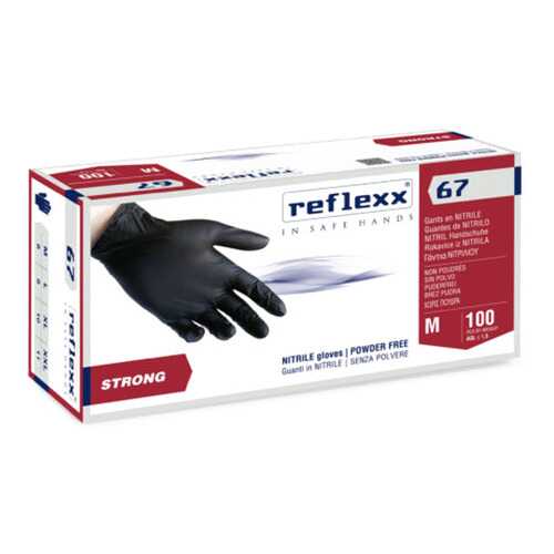 Одноразовые перчатки химостойкие. Reflexx R67-XL. 5,5 гр. Толщина 0,11 мм. в Gipfel