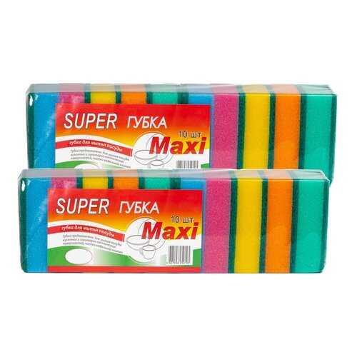 Verona SUPER MAXI, губка для посуды, 20 шт в Gipfel