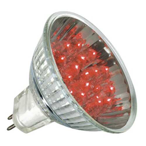 Лампа рефлекторная светодиодная LED, 1W GU5,3 красная 28002 в Gipfel