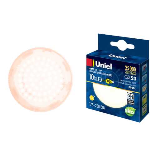 Лампочка Uniel LED-GX53-13W/NW/GX53/FR в Gipfel