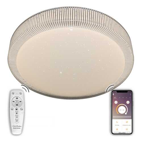 Люстра 60W Natali Kovaltseva, LED LAMPS 81075 Управление с пульта ДУ, смартфона, планшета в Gipfel