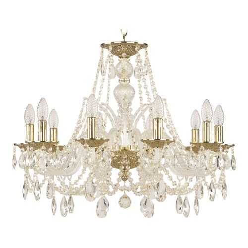 Люстра хрустальная 1605/10/240 G Bohemia Ivele Crystal в Gipfel