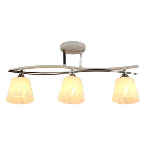 Люстра потолочная 3*60Вт Е27 IMEX MD.3140-3-S WT+CH в Gipfel