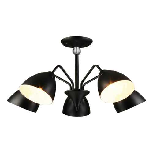Люстра потолочная 5*60Вт E27 IMEX MD.3222-5-S BK в Gipfel