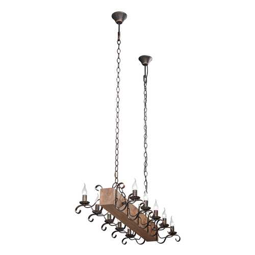 Люстра Vitaluce V4593-7/10, 10хЕ14 макс. 40Вт в Gipfel