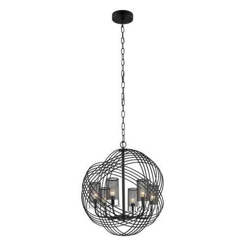Подвесная люстра Lumien Hall 4014/6P-BK-CR в Gipfel