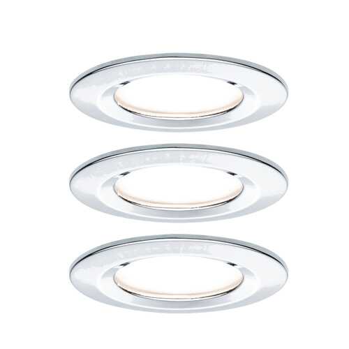 Светильник встраиваемый, комплект Nova IP44 3stepdim 3x6,5W C 93481 в Gipfel