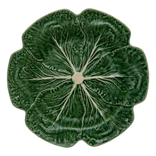 Блюдо Bordallo Pinheiro Cabbage Natural 30,5x30,5x3,5 см в Gipfel