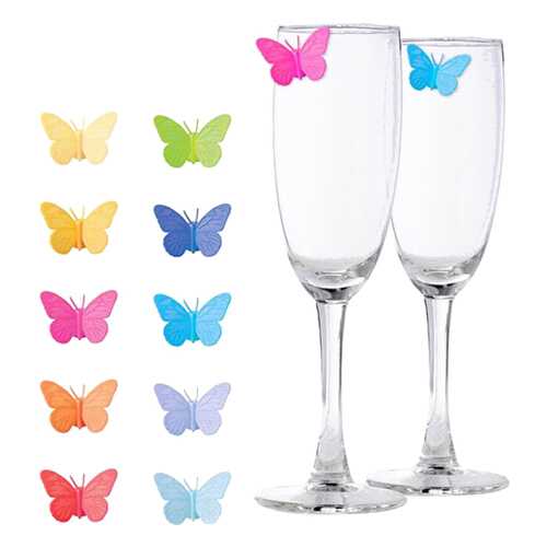 Маркеры для бокалов Balvi Drink Wings, 10шт, в Gipfel