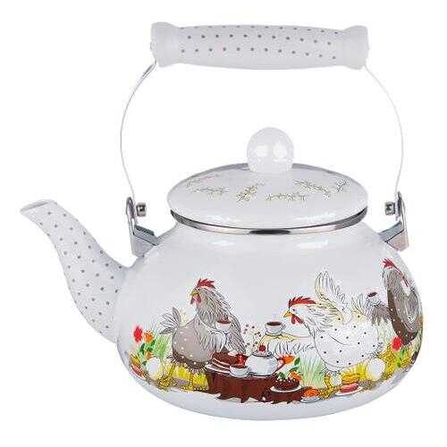 Чайник AGNESS, 2,5 л, петухи в Gipfel